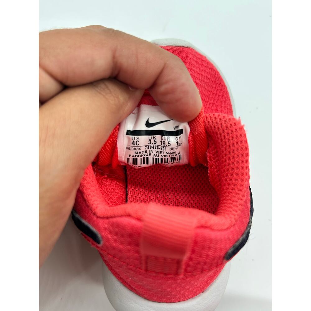 Nike Roshe One Ember Pink Toddler Athletic Sneaker Running Outdoor Shoes 4C - Picture 4 of 7